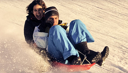 Inverno sulla neve per ragazzi con autismo Fabula Milano