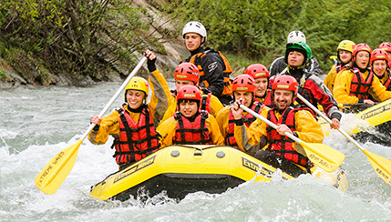 Vacanze sport e rafting 2017 per ragazzi con Autismo